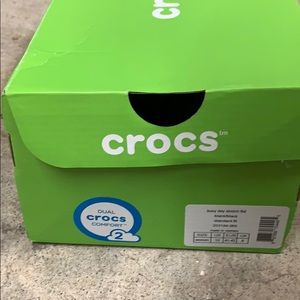 Brand new in box Crocs Flats black size 10